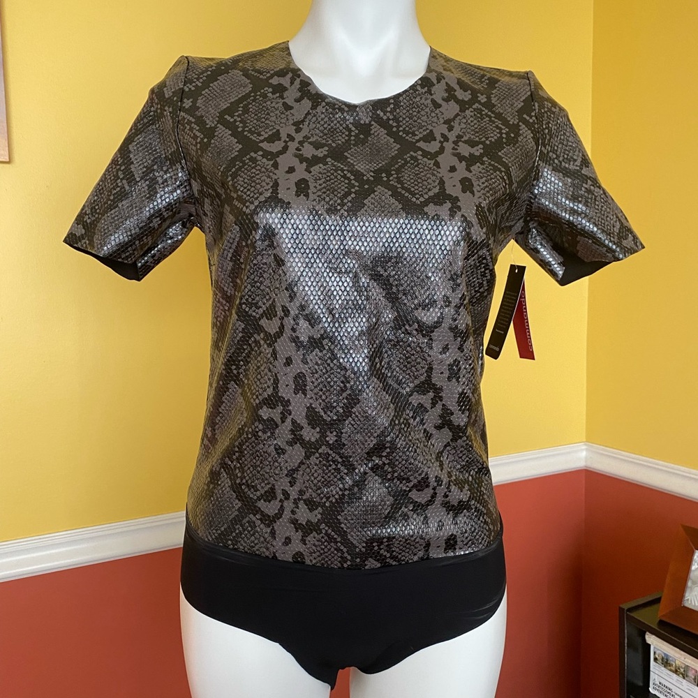 Sexy snake skin bodysuit